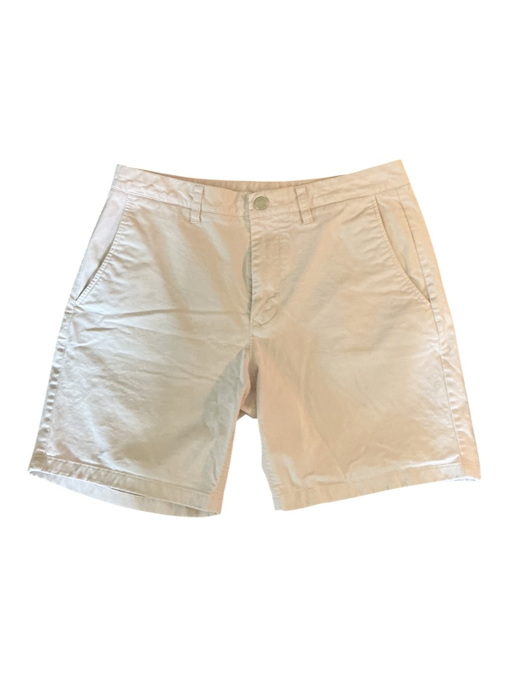 Bonobos Men's Flat Front Chino Shorts in Light Beige